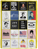 Seinfeld Blanket, Seinfeld TV Series Fleece, Sherpa Blanket Ver4 VPL Cozy Plush Fleece Blanket - 60x80