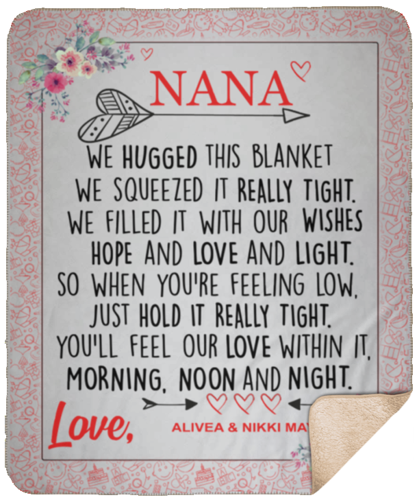 ALIVEA & NIKKI MAY 50x60 sherpa