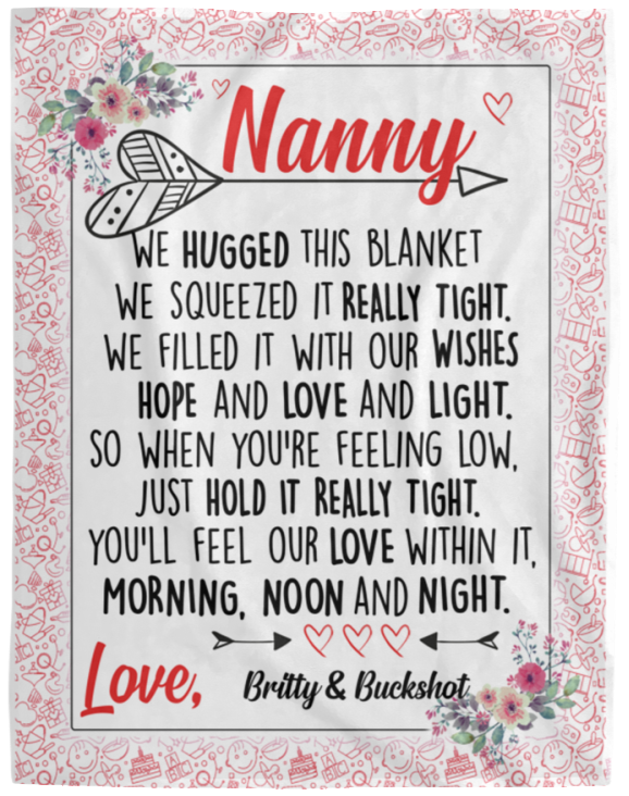 Britty && Buckshot - VPL Cozy Plush Fleece Blanket - 60x80