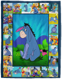 Eeyore Blanket, Pooh And Friends Fleece Blanket, Winnie The Pooh Sherpa Blanket VPL Cozy Plush Fleece Blanket - 60x80