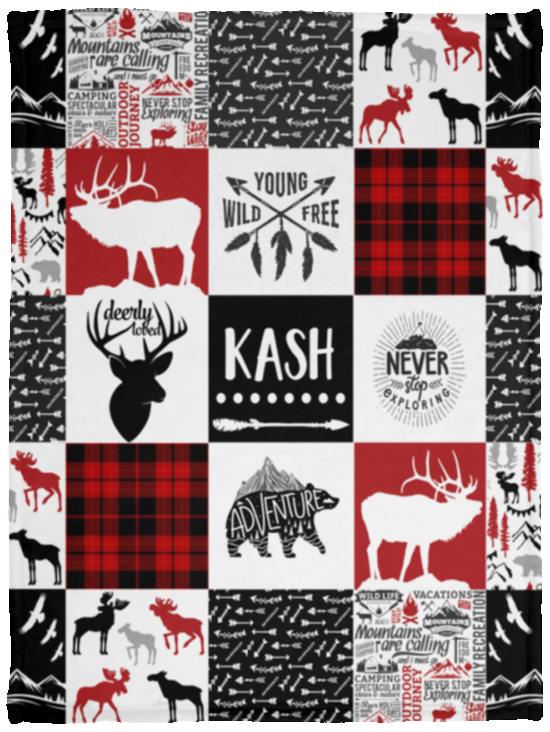 Kash - VPS Cozy Plush Fleece Blanket - 30x40
