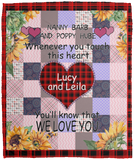 Lucy and Leila 50x60 - VPM Cozy Plush Fleece Blanket - 50x60
