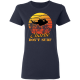 Charlie Don't Surf Vintage Retro T-Shirt Apocalypse Now - G500L Ladies