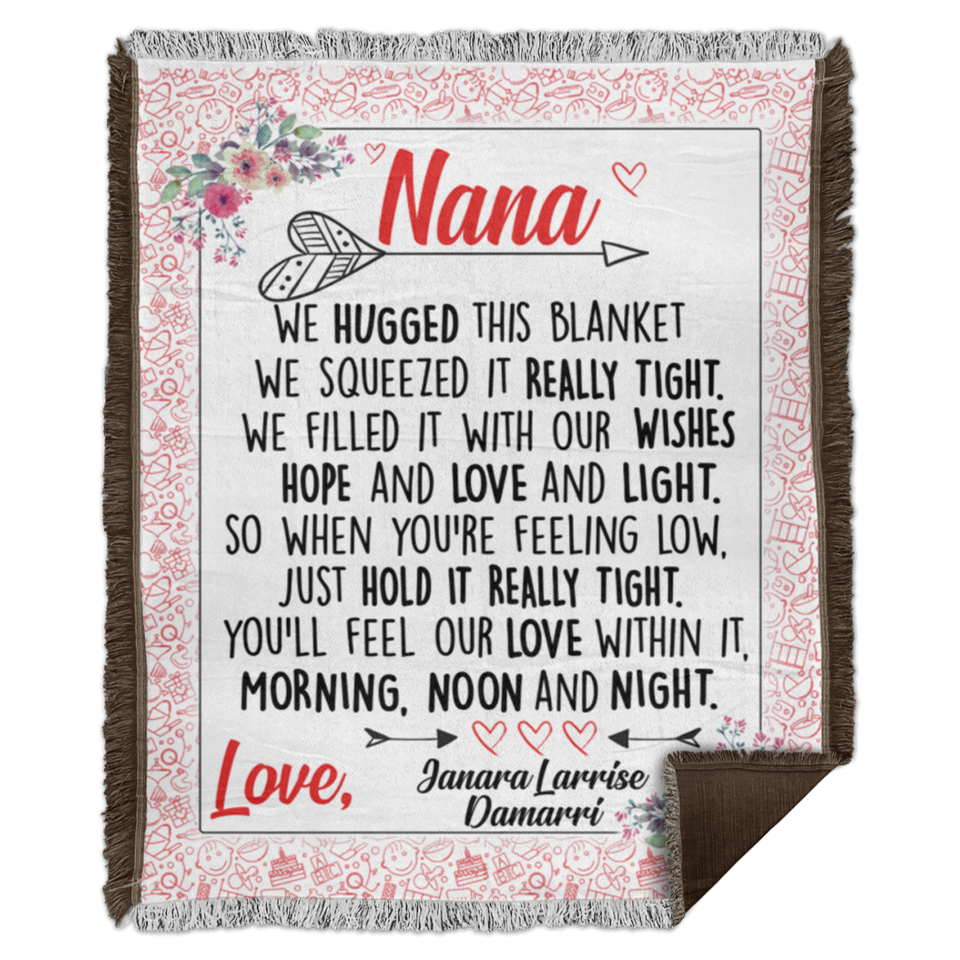 Janara Larrise Damarri - WB56 Woven Blanket - 50x60