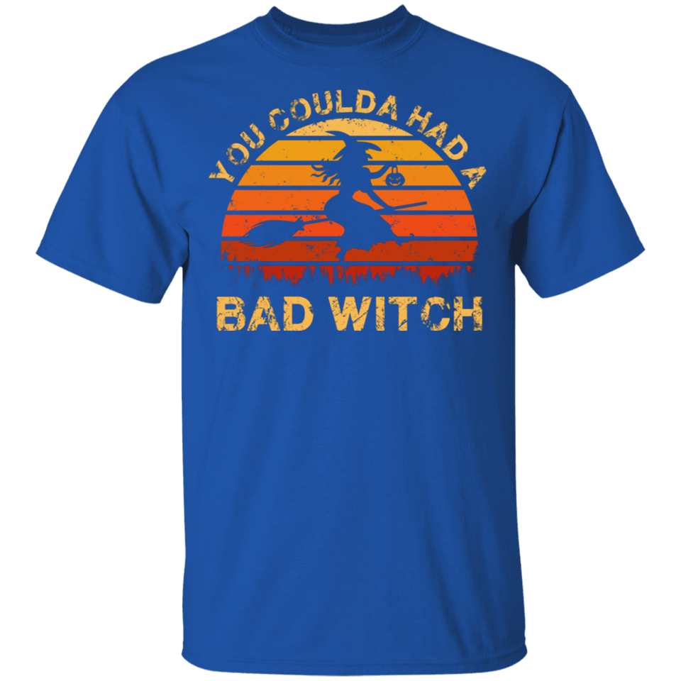 Halloween You Coulda Had A Bad Witch Movie T-Shirt b