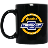 Chevrolet Mug Chevy, Automotive, Car Coffee Mug Funny Gift Black Mug Chevrolet 11oz