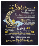 Ur Big Sister Rosie - VPM Cozy Plush Fleece Blanket - 50x60