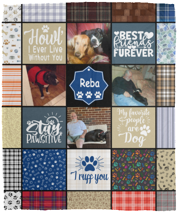 Reba - VPM Cozy Plush Fleece Blanket - 50x60