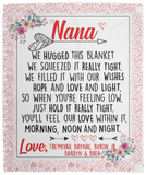 Tre’Miyah, Brynae, Byron Jr., Bradyn & Brea - VPM Cozy Plush Fleece Blanket - 50x60