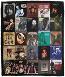 Waylon Jennings Blanket Waylon Jennings For Fans Quilt Fleece Sherpa Throw - VPM Cozy Plush Fleece Blanket - 50x60