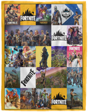 Fortnite Supersoft Blanket, Fortnite Fleece, Sherpa, Blanket VPL Cozy Plush Fleece Blanket - 60x80