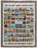 The Feeser Family Adventures - VPL Cozy Plush Fleece Blanket - 60x80