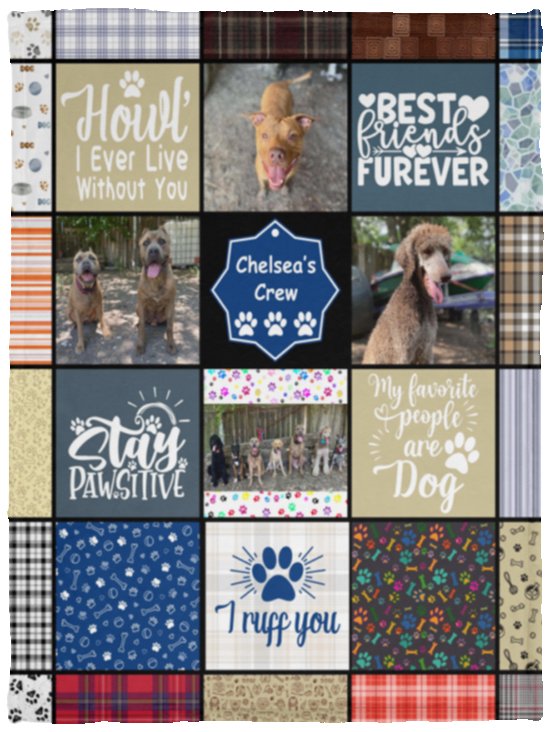 Chelsea’s Crew - VPS Cozy Plush Fleece Blanket - 30x40
