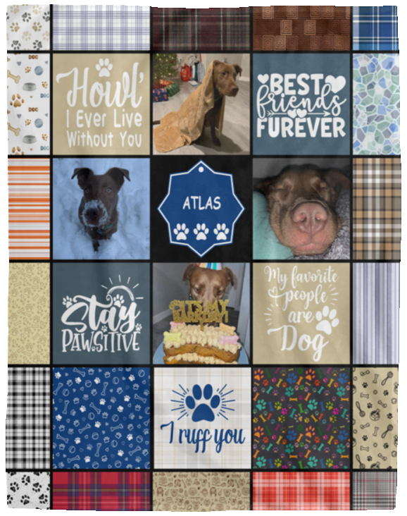 ATLAS - VPL Cozy Plush Fleece Blanket - 60x80