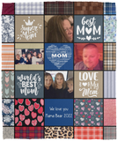 We love you Mama Bear 2022 - VPM Cozy Plush Fleece Blanket - 50x60