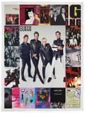 Duran Duran Blanket Duran Duran For Fan Fleece Sherpa Rock Band Throw VPS Cozy Plush Fleece Blanket - 30x40