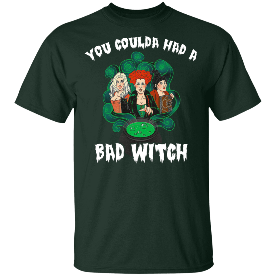 Funny Halloween you coulda had a bad witch Tee T-Shirt Men's T-Shirt