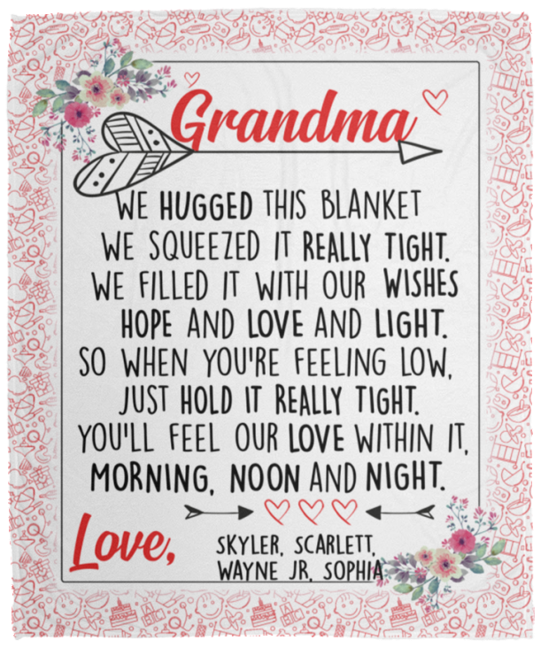 Skyler, Scarlett, Wayne JR, Sophia - VPM Cozy Plush Fleece Blanket - 50x60