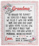 Skyler, Scarlett, Wayne JR, Sophia - VPM Cozy Plush Fleece Blanket - 50x60