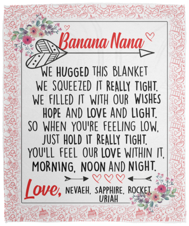Nevaeh,Sapphire,Rocket,Uriah - VPM Cozy Plush Fleece Blanket - 50x60
