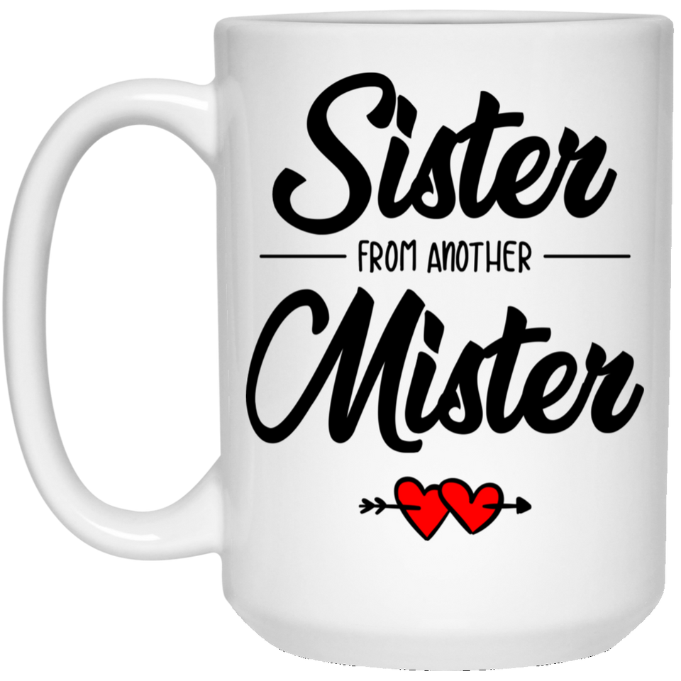 Jyotis - Funny Mug, Best Friend Gift, The Coffee Corner, Sister From Another Mister, Christmas Gift, Birthday Gift, Bestfriend Present  15Oz