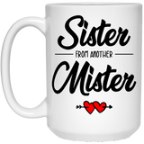 Jyotis - Funny Mug, Best Friend Gift, The Coffee Corner, Sister From Another Mister, Christmas Gift, Birthday Gift, Bestfriend Present  15Oz