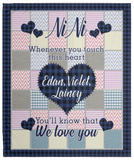 Edan, Violet, Lainey - VPM Cozy Plush Fleece Blanket - 50x60