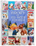 Rudolph The Red Nosed Reindeer Blanket Christmas TV special Quilt Fleece Sherpa VPL Cozy Plush Fleece Blanket - 60x80