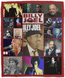 Billy Joel Blanket, Billy Joel For Fans Fleece, Sherpa Blanket Soft and Warm VPM Cozy Plush Fleece Blanket - 50x60