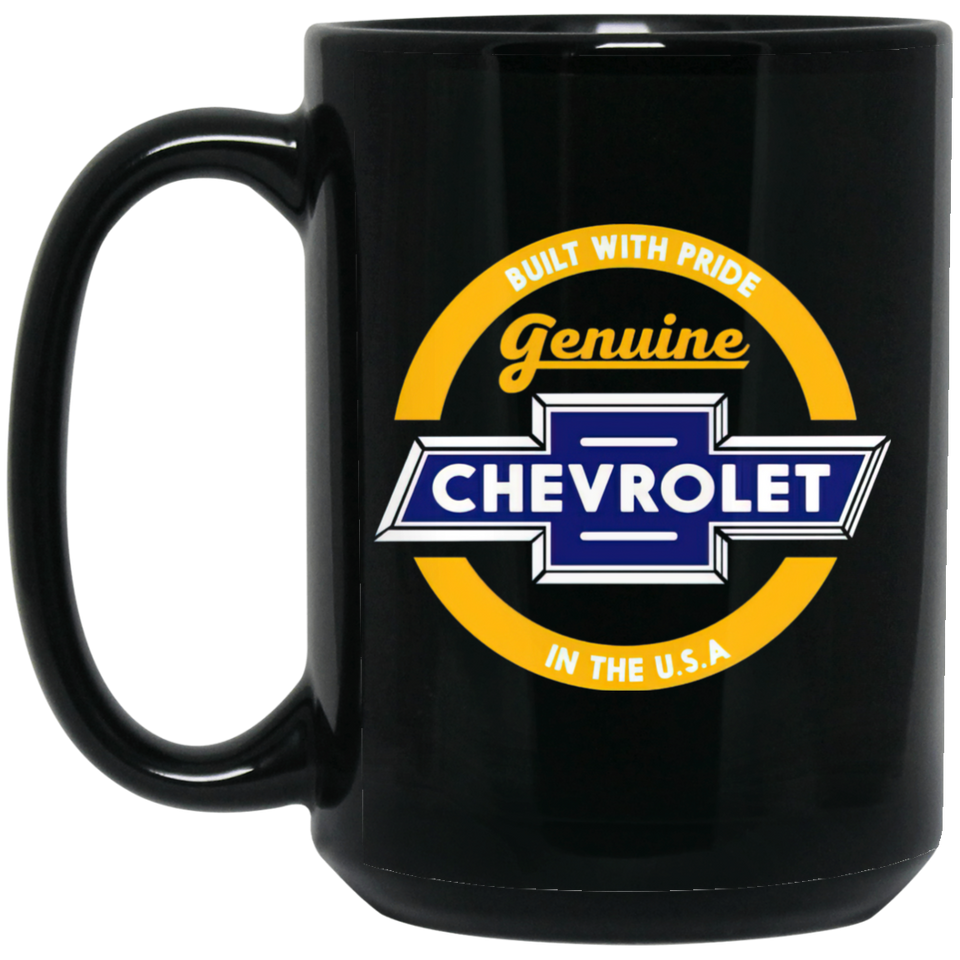 Chevrolet Mug Chevy, Automotive, Car Coffee Mug Funny Gift Black Mug Chevrolet - BM15OZ 15 oz. Black Mug