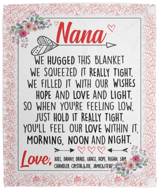 Axel, Danny, Drake, Grace, Hope, Regan, Sam, Chandler, Crystal&Joe, Jamie&Steve - VPM Cozy Plush Fleece Blanket - 50x60