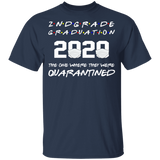 2nd Grade Graduation 2020 The One Where They were Quarantined Youth Tshirt