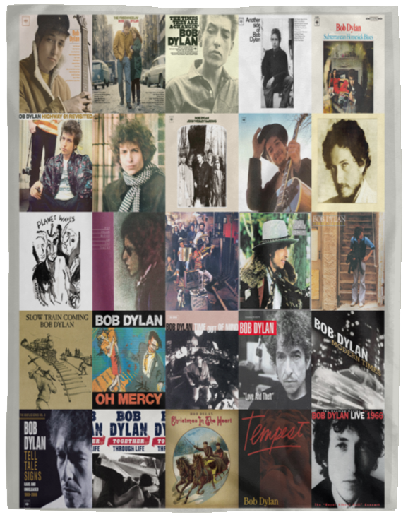 Bob Dylan Blanket, Bob Dylan Quilt, Fleece, Sherpa Blanket Soft and Warm VPL Cozy Plush Fleece Blanket - 60x80