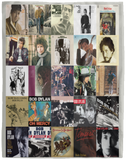 Bob Dylan Blanket, Bob Dylan Quilt, Fleece, Sherpa Blanket Soft and Warm VPL Cozy Plush Fleece Blanket - 60x80
