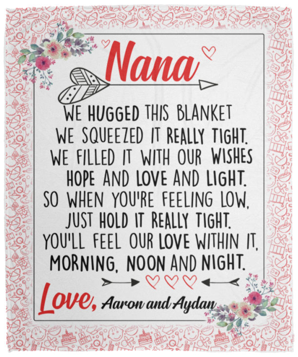 Aaron and Aydan - VPM Cozy Plush Fleece Blanket - 50x60