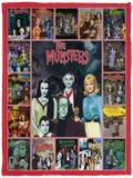 The Munsters Blanket, The Munsters TV Series Quilt, Fleece, Sherpa Blanket VPS Cozy Plush Fleece Blanket - 30x40