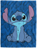 Lilo and Stitch Blanket, 50 shades of Stitch Fleece, Sherpa Blanket - VPL Cozy Plush Fleece Blanket - 60x80