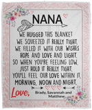 Brady, Savannah and VPM Cozy Plush Fleece Blanket - 50x60