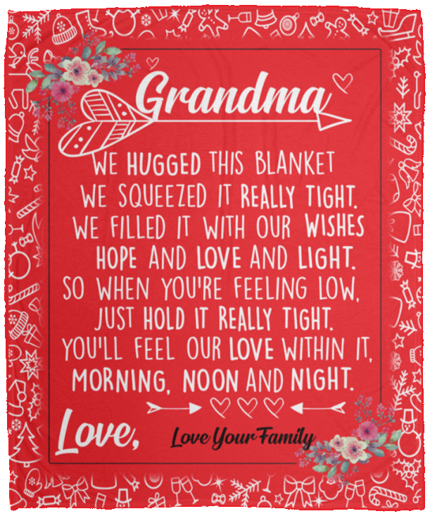 Love Your Family - VPM Cozy Plush Fleece Blanket - 50x60