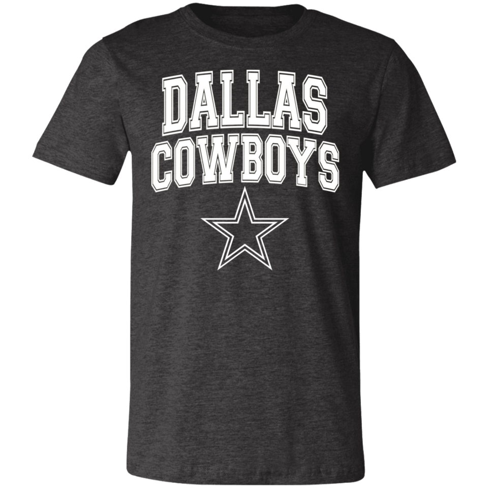 Dallas Cowboys Shirt T-Shirt Football Jersey Decal Flag Gear Mens Womens Apparel 3001C Unisex Jersey Short-Sleeve T-Shirt