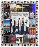 Backstreet Boys Blanket, Backstreet Boys Fleece, Sherpa Blanket For Fans - VPM Cozy Plush Fleece Blanket - 50x60 - up lai