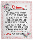 Papa and Granny - VPM Cozy Plush Fleece Blanket - 50x60
