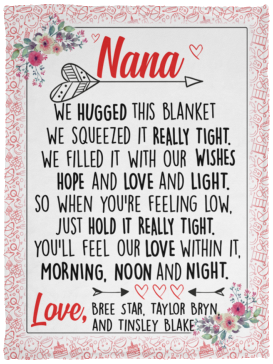 Bree Star, Taylor Bryn, and Tinsley Blake - VPS Cozy Plush Fleece Blanket - 30x40