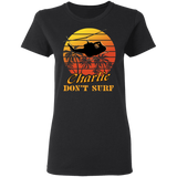 Charlie Don't Surf Vintage Retro T-Shirt Apocalypse Now - G500L Ladies