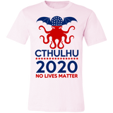 Cthulhu 2020 No Lives Matter T Shirt, Cthulhu T Shirt - 3001C Unisex Jersey Short-Sleeve T-Shirt