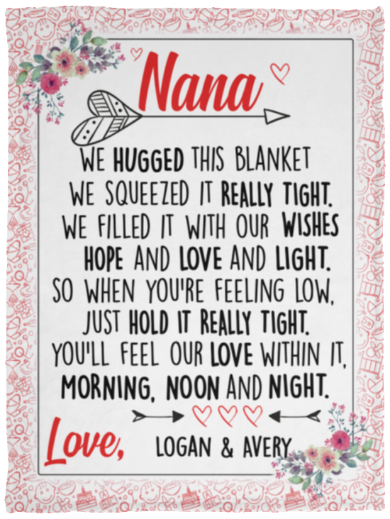 Logan & Avery - VPS Cozy Plush Fleece Blanket - 30x40