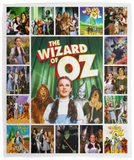 The Wizard Of Oz Blanket Judy Garland Quilt Fleece Sherpa Throw Blanket VPM Cozy Plush Fleece Blanket - 50x60