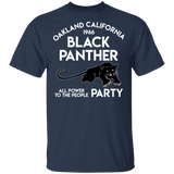 Jennifer Corrigan Mens Oakland California 1966 Black Panther Party Tshirt T-Shirt T Shirt