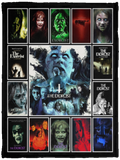 The Exorcist Blanket, The Exorcist Horror Movie Fleece, Sherpa Blanket - VPS Cozy Plush Fleece Blanket - 30x40