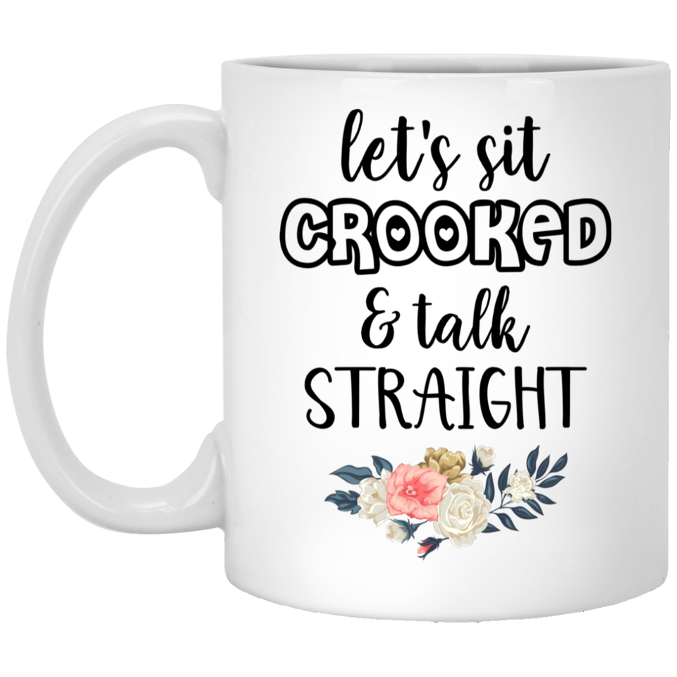 Jyotis - Murderino Mug, My Favorite Murder, Let's Sit Crooked And Talk Straight, SSDGM Karen Georgia, Hometown Murder, You're In A Cult Call Your Dad 11Oz